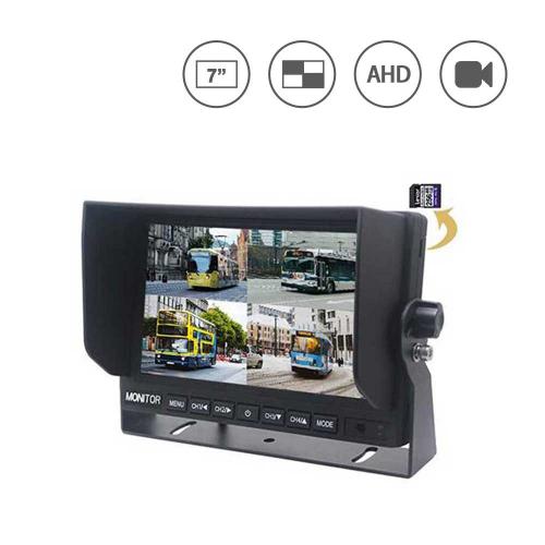 7 Inch HD Quad View Vehicle for Trucks
